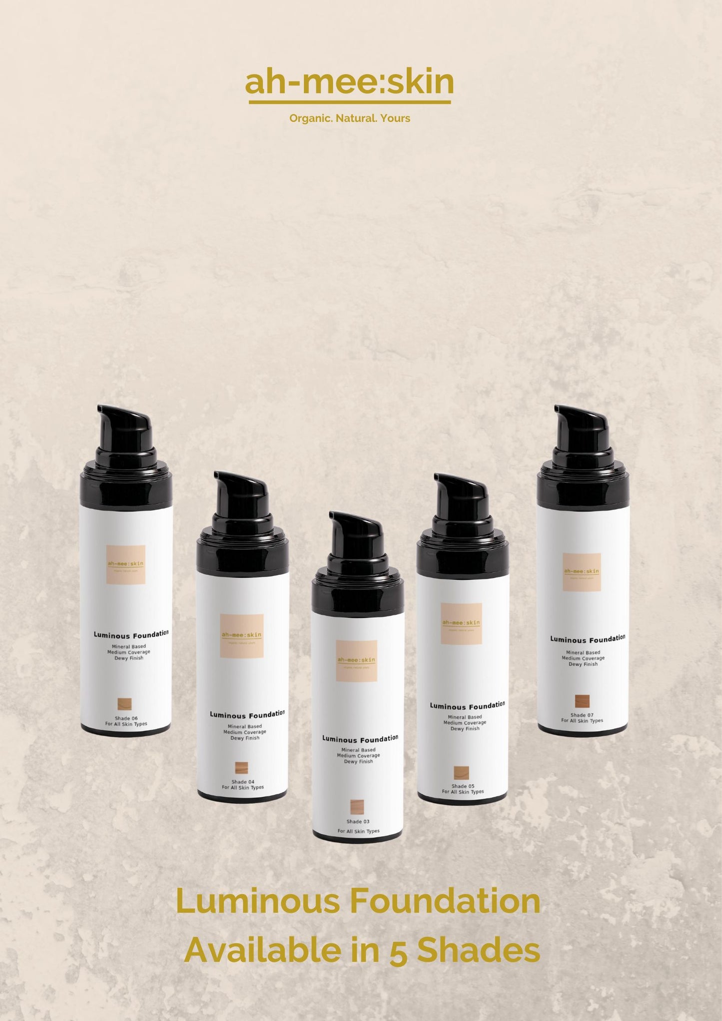 Luminous Foundation Shade 03 - Light Beige*
